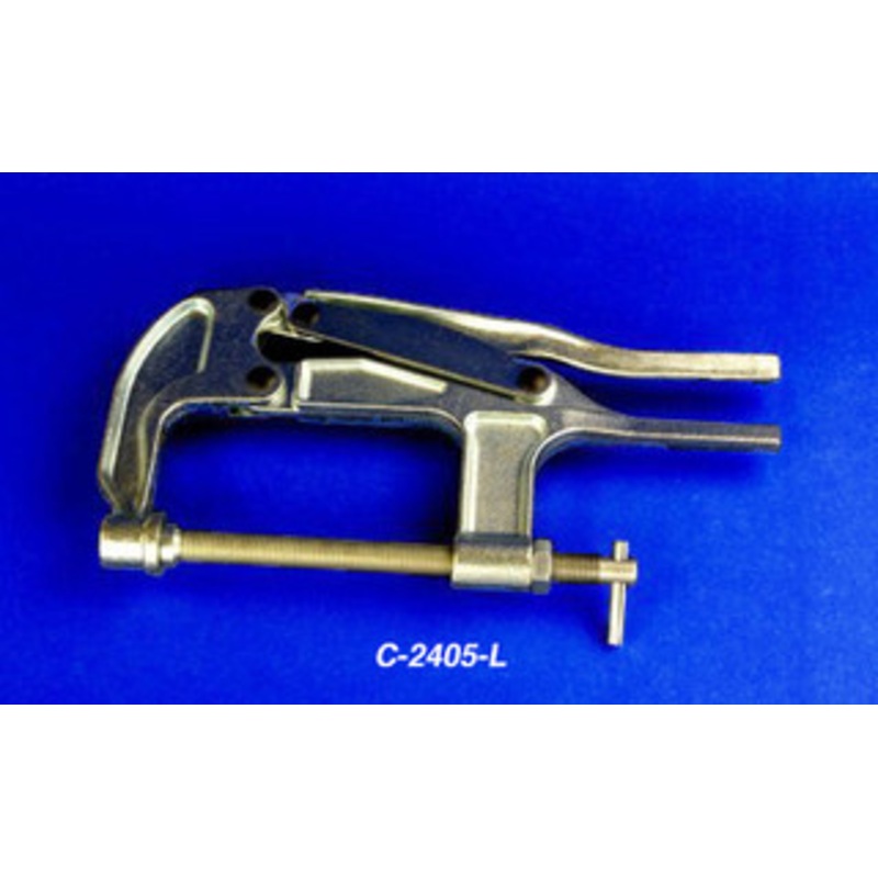 Knu-Vise C-Clamp Long Spindle 3.25 Throat Depth – C-2405-L