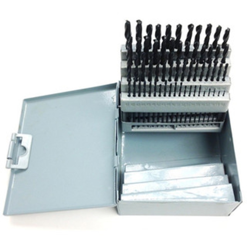 Precise 61 Piece #1-60 HSS Wire Gage Drill Set – 5001-1060
