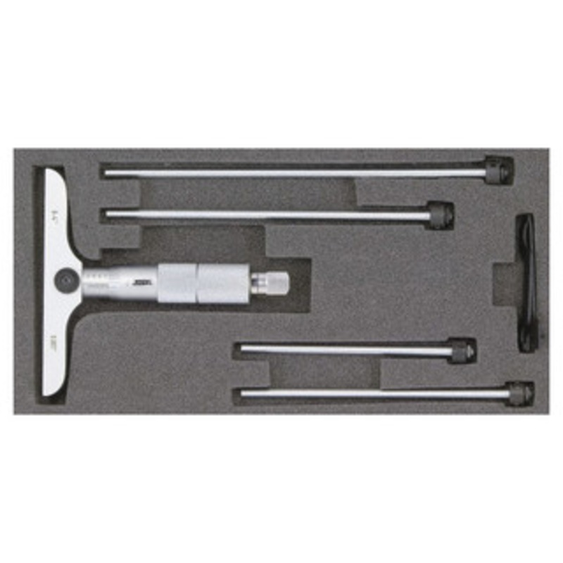 SPI Depth Micrometer, 0-12 Range, 2-1/2 Base – 11-567-5
