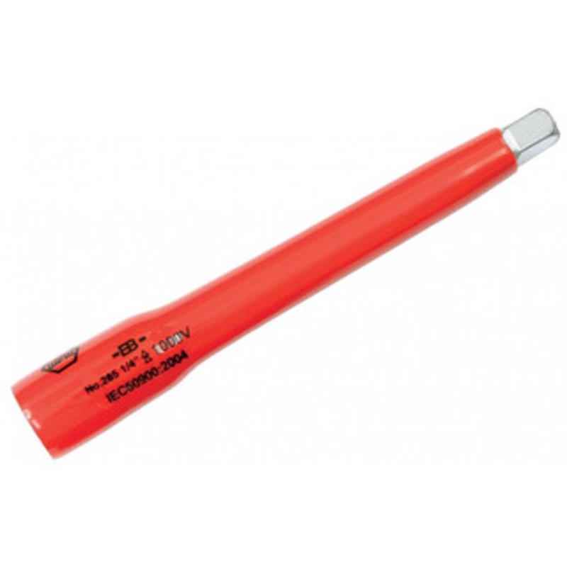 Wiha Insulated Extension Bar, 1/4 x 100mm – 12855