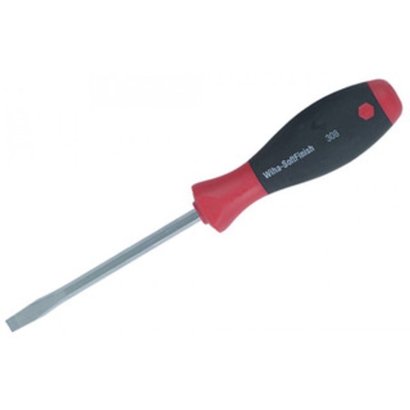 Wiha SoftFinish Heavy Duty Slotted Screwdrivers