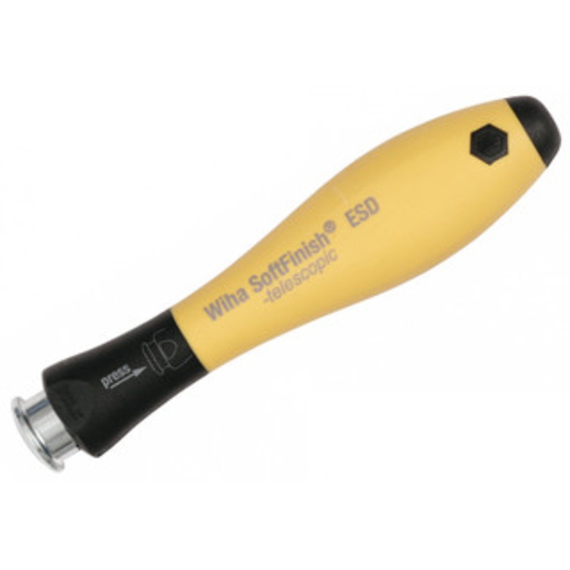 Wiha System 4 ESD Safe Drive-Loc Handle – 26961