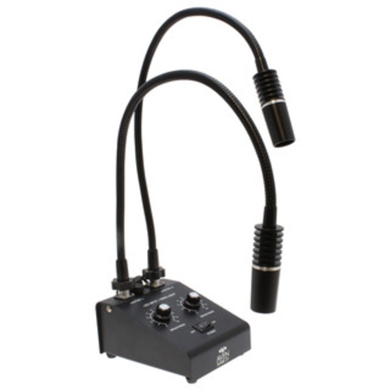 Aven Dual Gooseneck LED Spotlight Illuminator – 26200B-221
