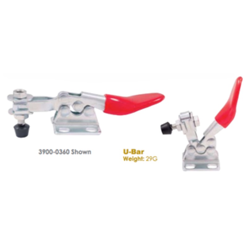 Precise Horizontal Toggle Clamp, Flanged Base